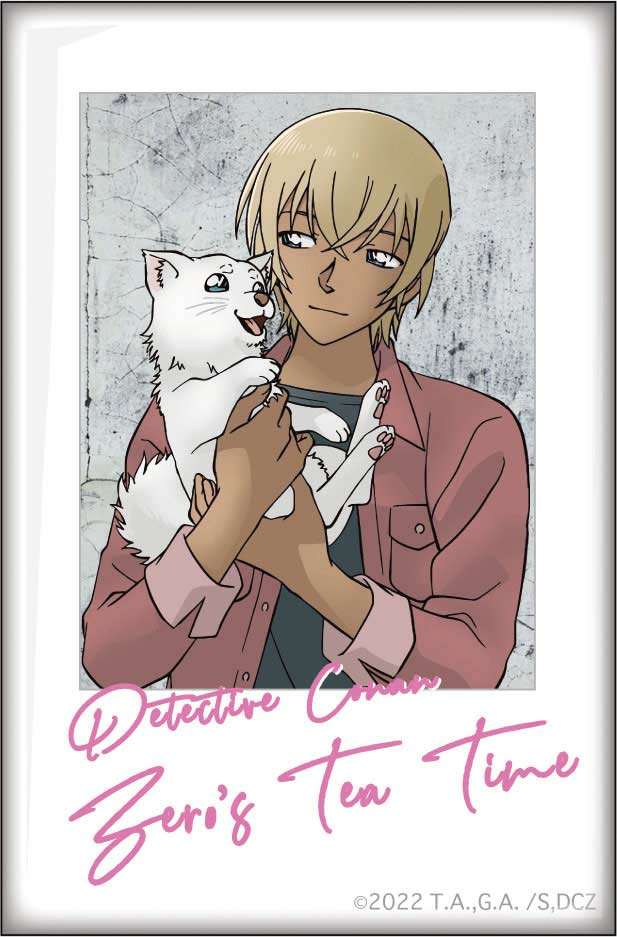 (PO) Detective Conan Zero's Tea Time Life Style Series Square Can Badge [BOX] Image_4