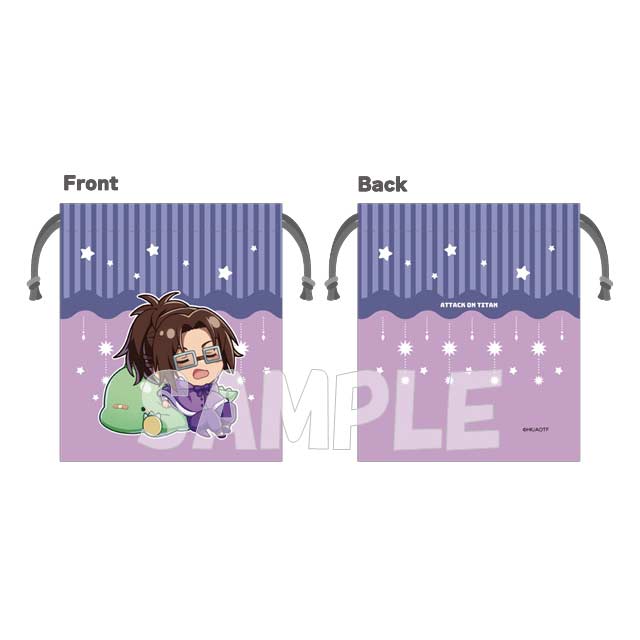 (PO) Attack on Titan GyaoColle Mini Kinchaku - Hans Image_1