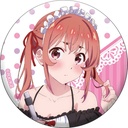 (PO) Rent-A-Girlfriend Original Illustration Can Badge Set Swimwear Maid Ver. A Image_3