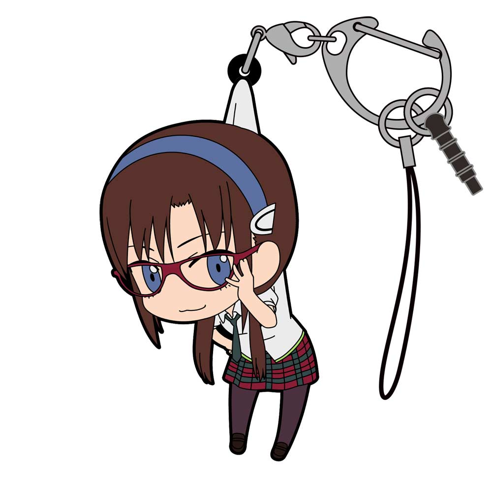 (PO) Evangelion Tsumamare Keychain Makinami Illustrious Mari Uniform Ver. Image_1