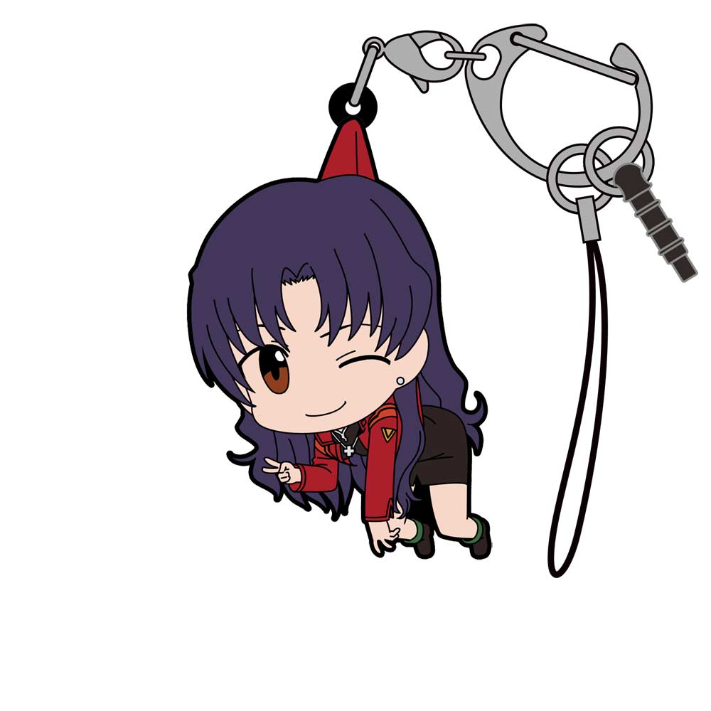 (PO) Evangelion Tsumamare Keychain Misato Katsuragi Uniform Ver. Image_1