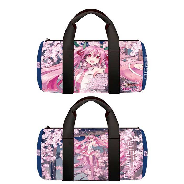 (PO) Hirosaki Sakura Festival 2022 x Sakura Miku Duffel Bag - Art by Ixima Image_1