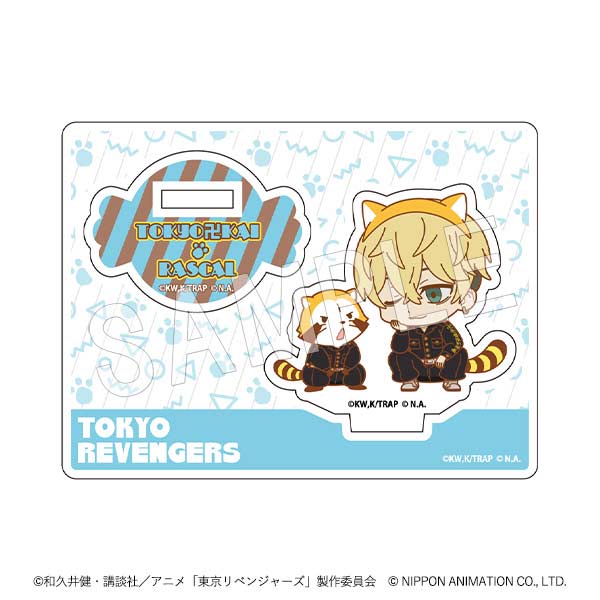 (PO) Tokyo Revengers x Rascal the Raccoon Trading Acrylic Stand Mini Character Ver. [BOX] Image_6