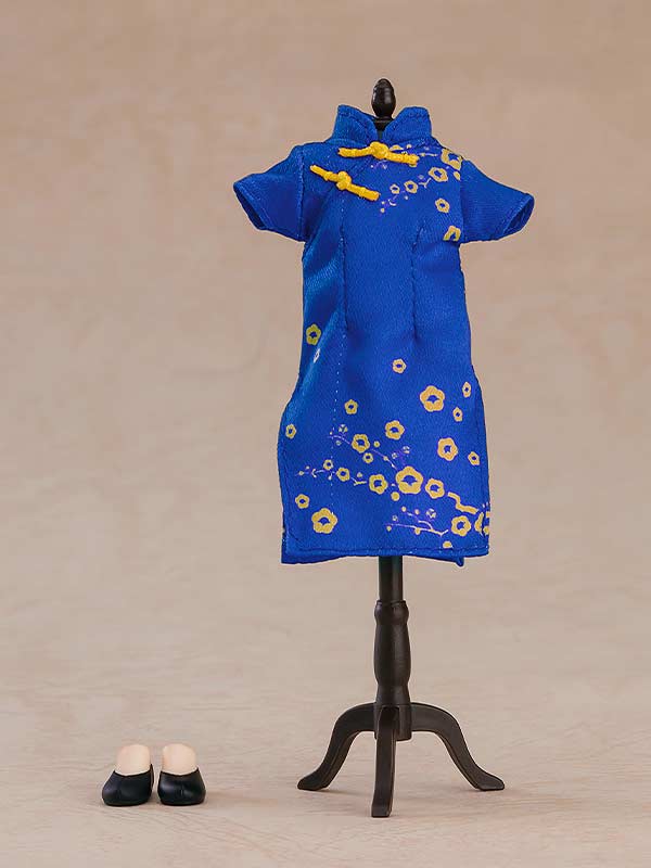 (PO) Nendoroid Doll Outfit Set Chinese Dress Blue Image_3
