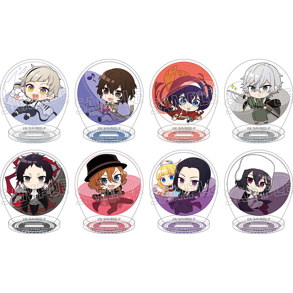 (PO) Bungo Stray Dogs Acrylic Stand Puchitto Collection [BOX] Image_1