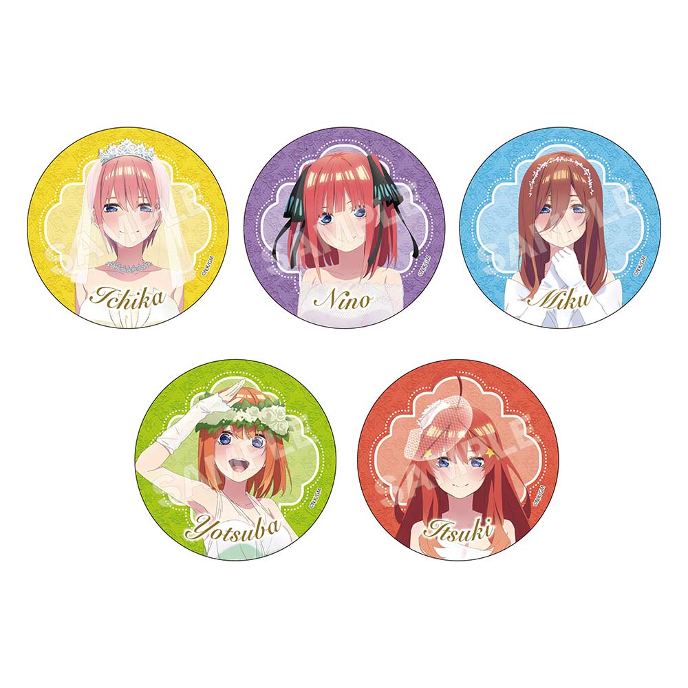 (PO) The Quintessential Quintuplets Movie Metallic Can Badge 01 Vol. 1 [BOX] Image_2