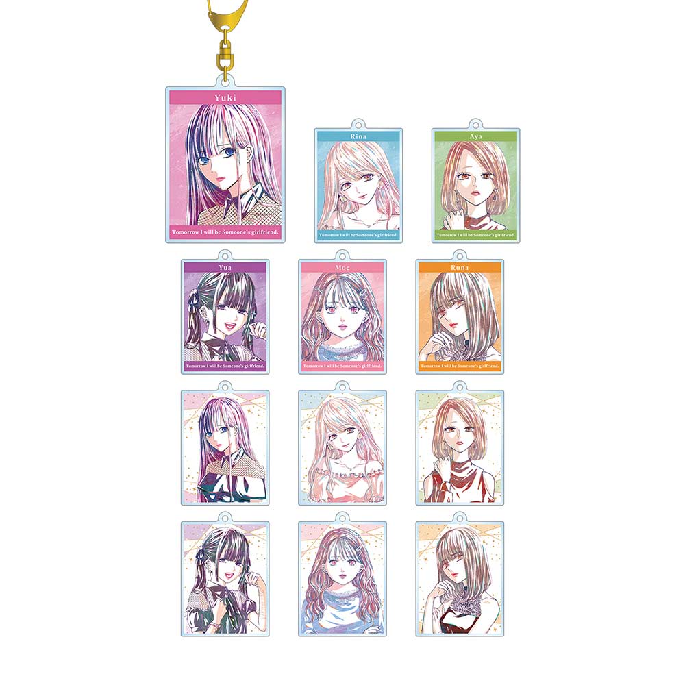 (PO) Tomorrow I will be Someone's girlfriend. Trading Ani-Art Acrylic Key Chain [BOX] Image_2