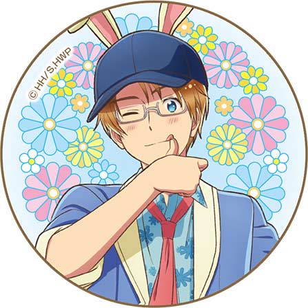 (PO) Hetalia World Stars Original Illustration Can Badge Collection Easter Ver. [BOX] Image_5