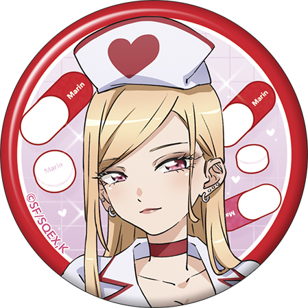 (PO) My Dress-Up Darling Chara Badge Collection Marin Seven Changes Original Illustration [BOX] Image_7