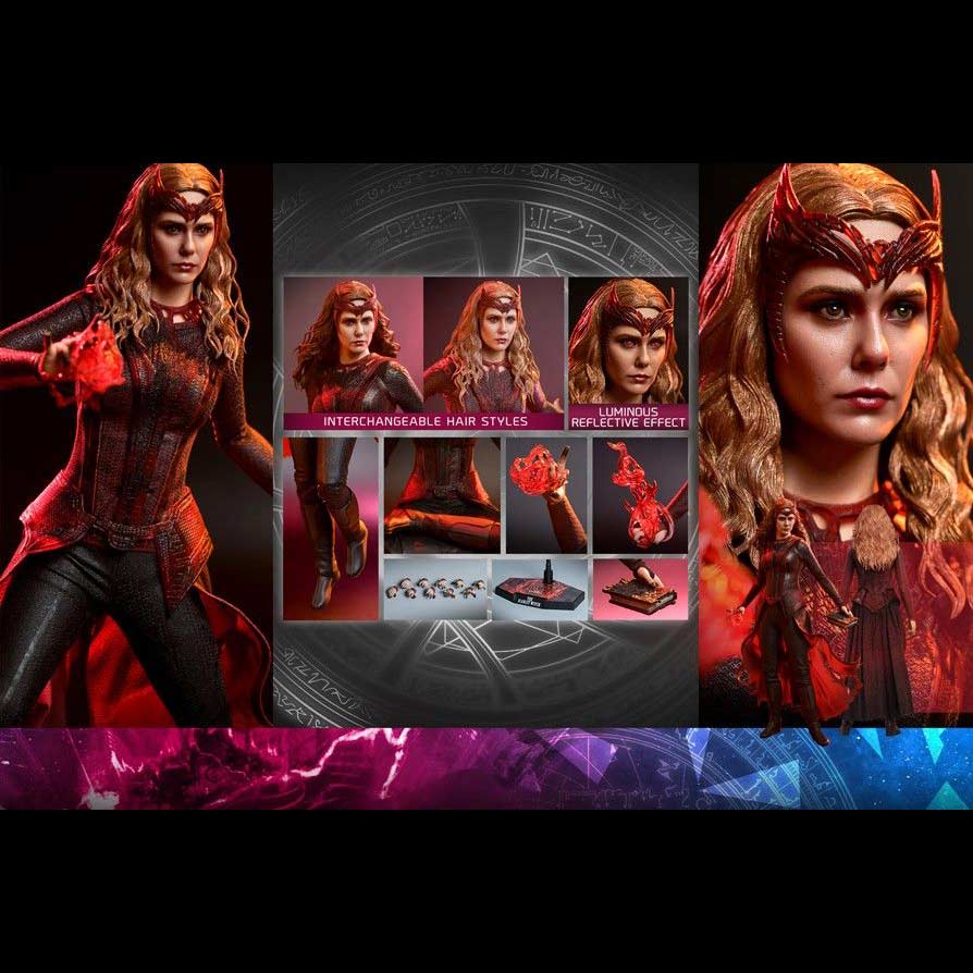 (PO) Movie Masterpiece Series MMS652 - Doctor Strange in the Multiverse of Madness - The Scarlet Witch Image_15