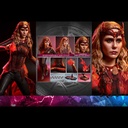 (PO) Movie Masterpiece Series MMS652 - Doctor Strange in the Multiverse of Madness - The Scarlet Witch Image_15