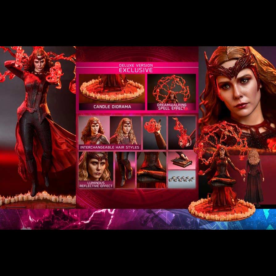 (PO) Movie Masterpiece Series MMS653 - Doctor Strange in the Multiverse of Madness - The Scarlet Witch (Deluxe Version) Image_1