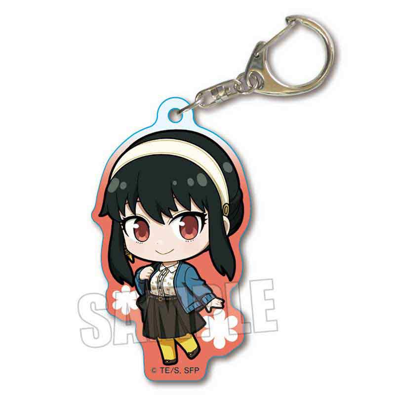 (PO) TEKUTOKO Acrylic Key Chain SPY x FAMILY - Yor Forger (Casual Outfit) Image_1