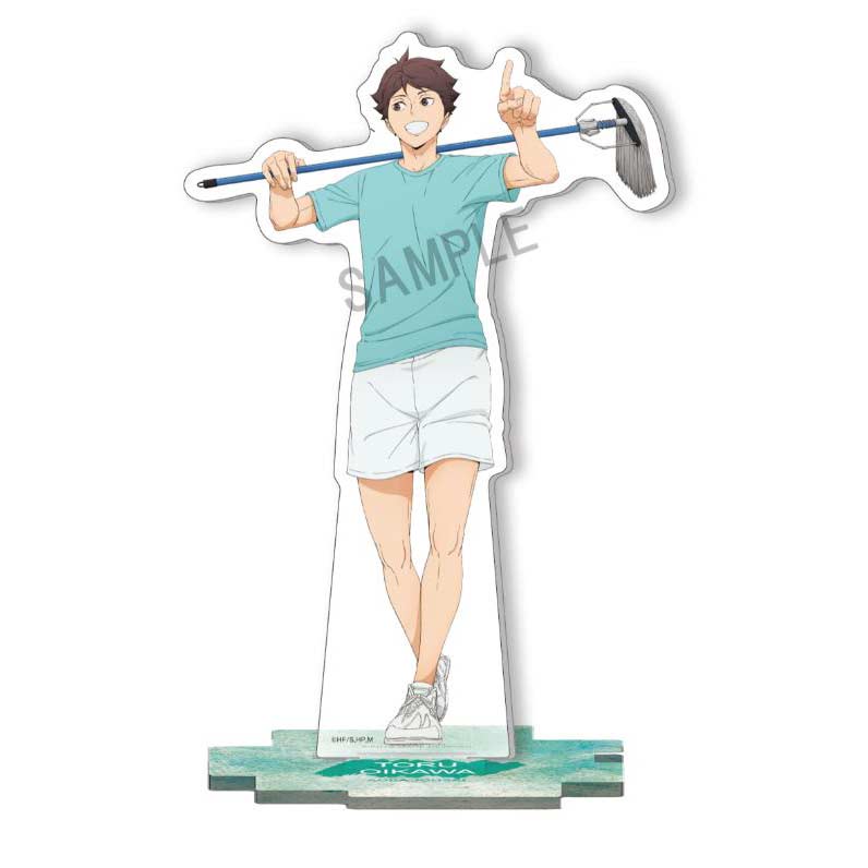 (PO) Haikyu!! Cleaning Acrylic Stand - Oikawa Image_1
