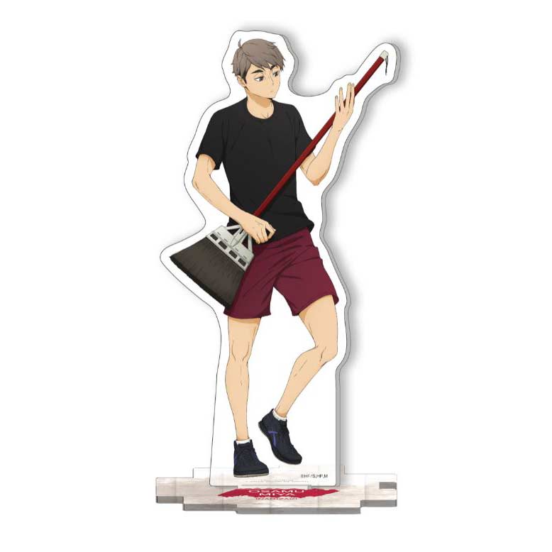 (PO) Haikyu!! Cleaning Acrylic Stand - Miya Osamu Image_1