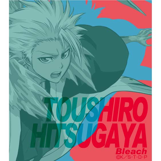 (PO) Bleach my Sword, My Soul Mini Shikishi Toshiro Hitsugaya (Red) Image_1