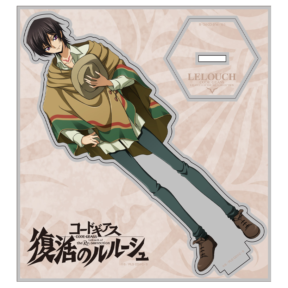 (PO) Code Geass Lelouch of the Re;surrection [Illustrated] Acrylic Stand Lelouch Image_2