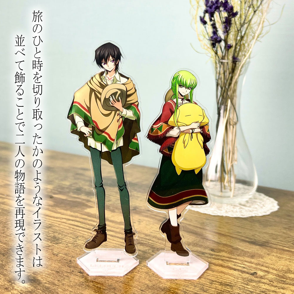 (PO) Code Geass Lelouch of the Re;surrection [Illustrated] Acrylic Stand Lelouch Image_4