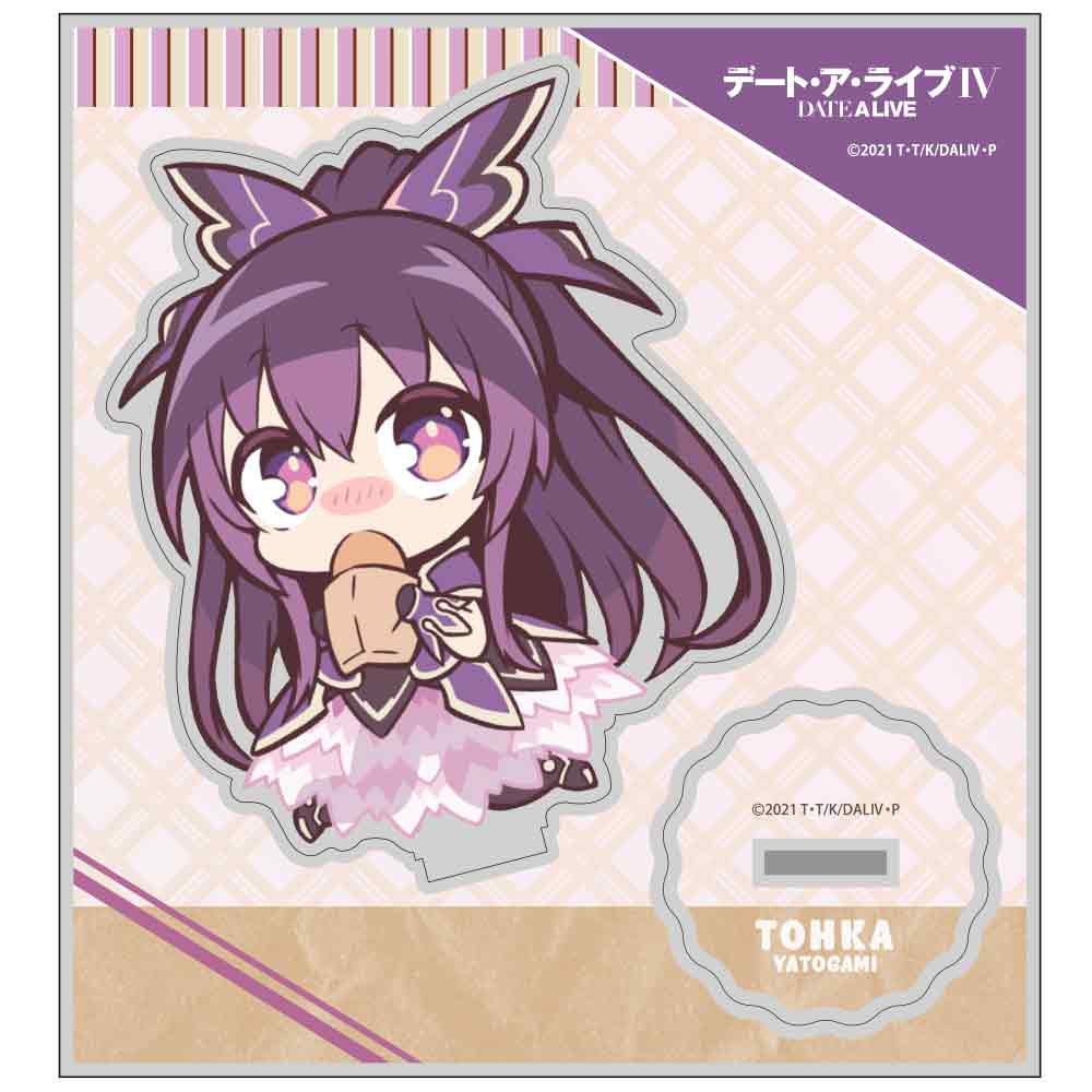 (PO) Date A Live Acrylic Stand Deformed ver. Yatogami Tohka Image_2