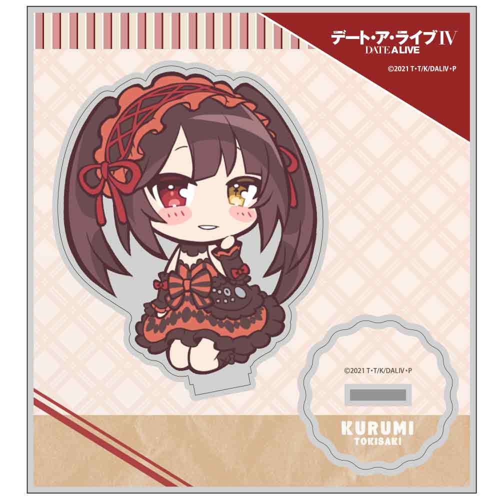 (PO) Date A Live Acrylic Stand Deformed ver. Tokisaki Kurumi Image_2
