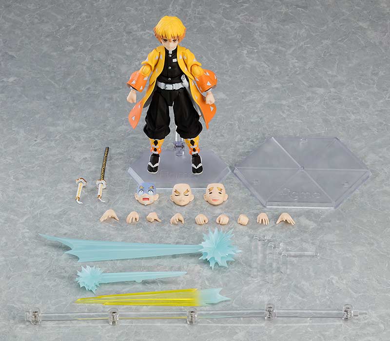 (PO) figma 522DX Demon Slayer: Kimetsu no Yaiba - Agatsuma Zenitsu DX ver. Image_12