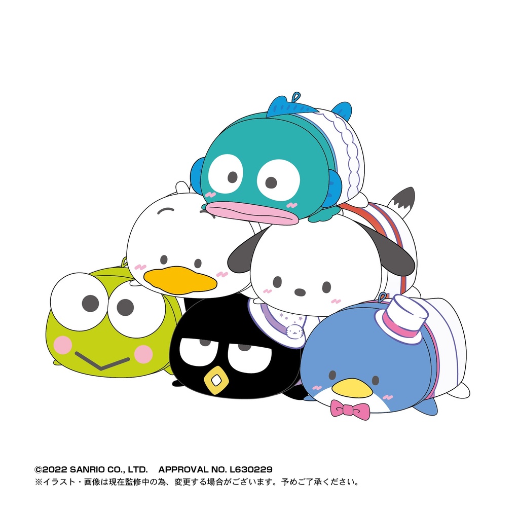 (PO) SR-38 Sanrio Characters HAPIDANBUI Potekoro Mascot 2 [BOX] Image_2