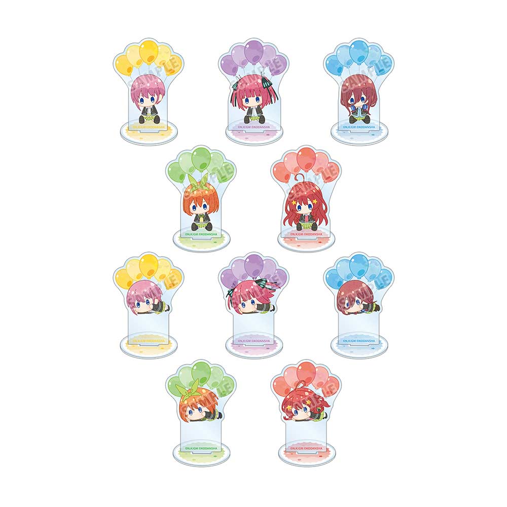 (PO) The Quintessential Quintuplets Movie Trading Popoon Acrylic Stand [BOX] Image_2