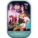 (PO) SPY x FAMILY Square Can Badge MISSION: 5 WILL THEY PASS OR FAIL? Main Visual Image_1