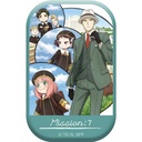 (PO) SPY x FAMILY Square Can Badge MISSION: 7 THE TARGET'S SECOND SON Main Visual Image_1