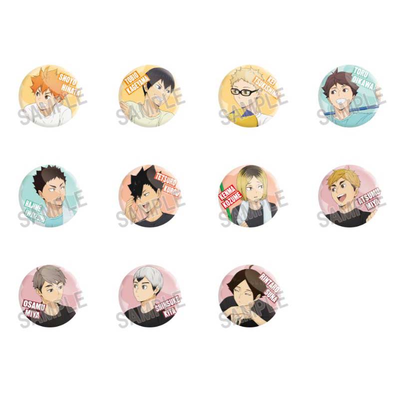 (PO) Haikyu!! Cleaning Trading Can Badge [BOX] Image_2