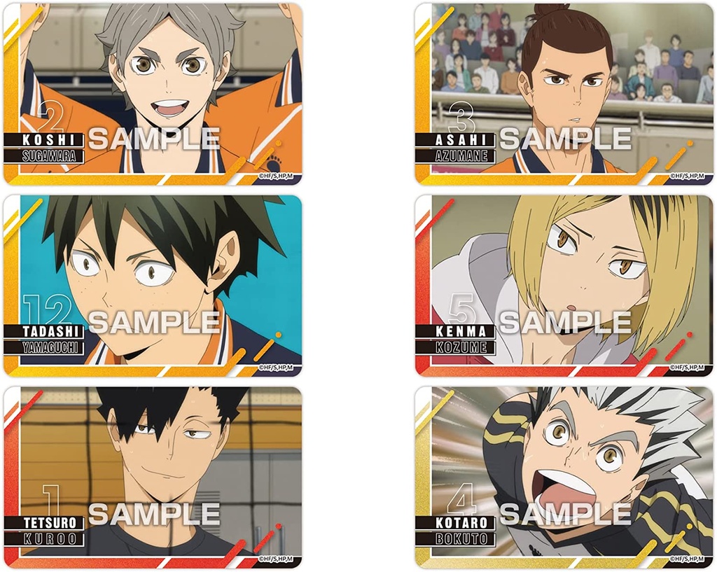 (PO) Haikyu! Deco Sticker 3 [BOX] Image_6