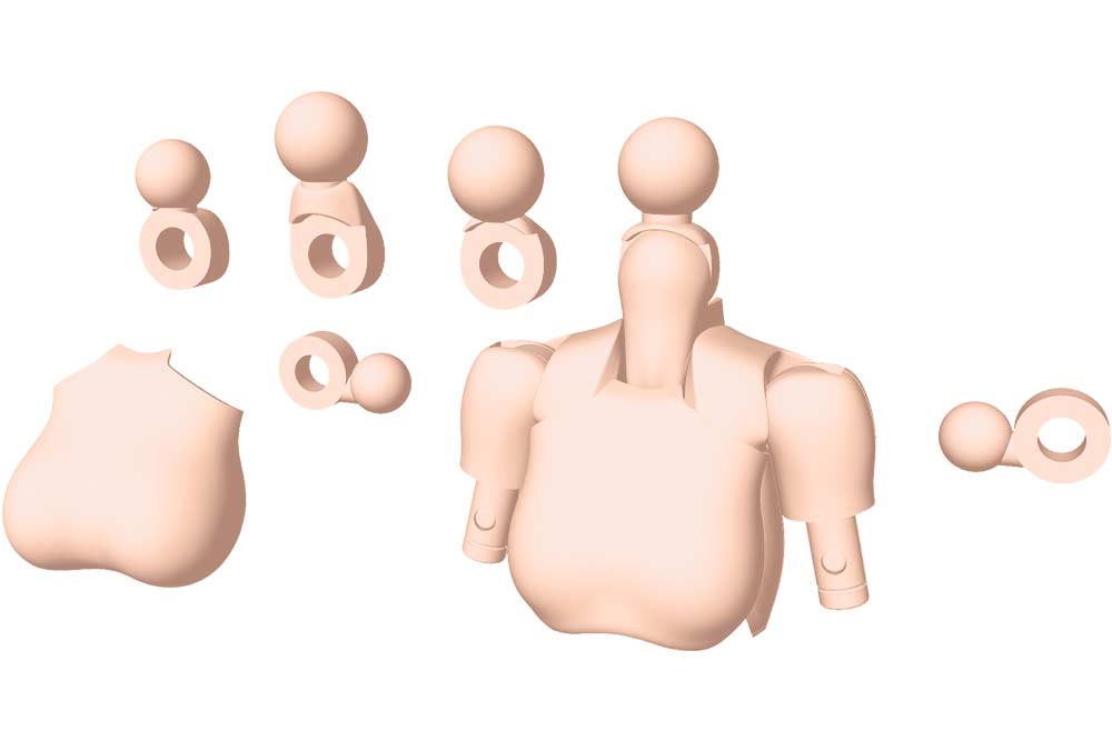 (PO) Megami Device M.S.G 01 Tops Set Skin Color B (Re-issue) Image_9