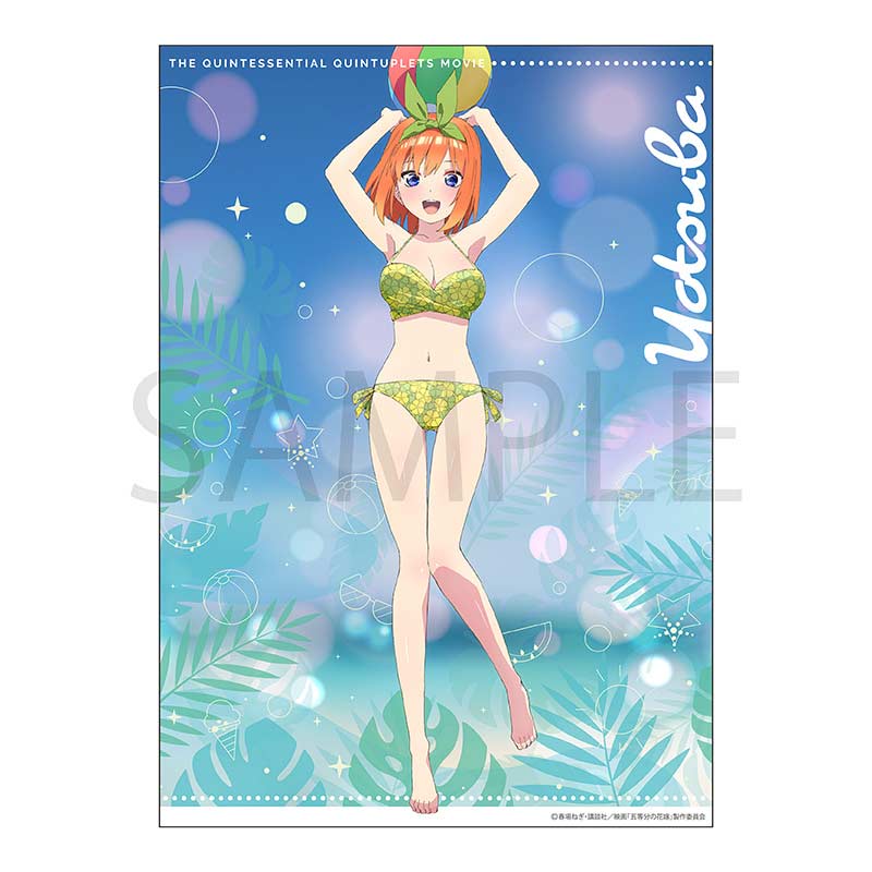 (PO) The Quintessential Quintuplets Movie Clear Poster - Nakano Yotsuba Image_1