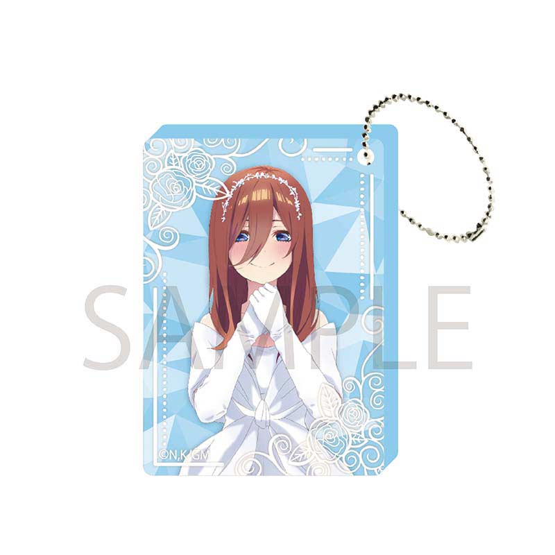 (PO) The Quintessential Quintuplets Movie Thick! Acrylic Key Chain - Nakano Miku Image_1
