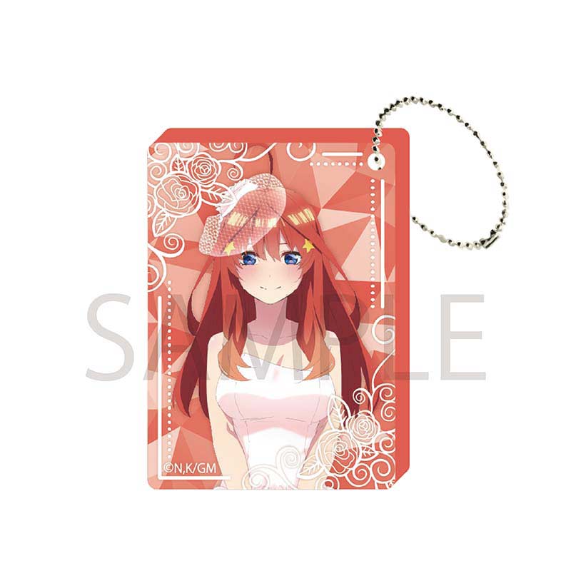 (PO) The Quintessential Quintuplets Movie Thick! Acrylic Key Chain - Nakano Itsuki Image_1