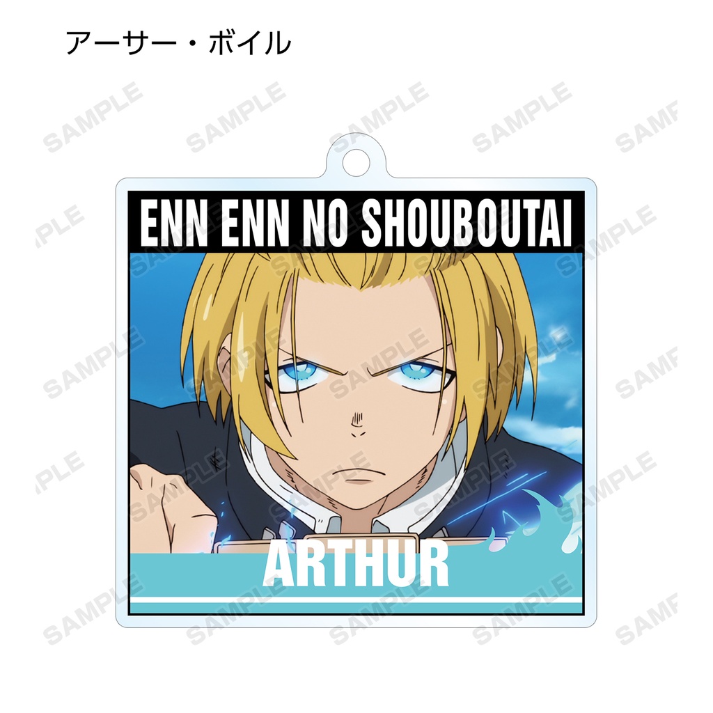 (PO) Fire Force Trading Acrylic Key Chain [BOX] Image_4