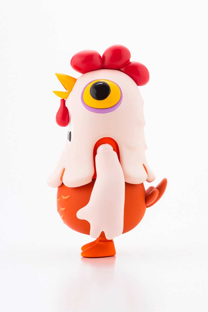 (PO) Fall Guys: Ultimate Knockout Action Figure Pack 01 Movie Star x Chicken Costume Image_13