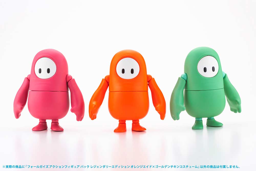 (PO) Fall Guys: Ultimate Knockout Action Figure Legendary Edition: Orangeade/Golden Chicken ?Costume (kotobukiya Shop exclusive) Image_12
