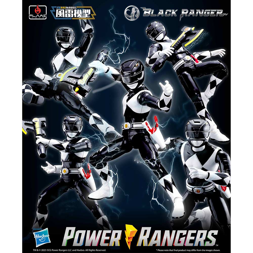 (PO) Furai Model Mighty Morphin Power Rangers - Black Ranger Image_11