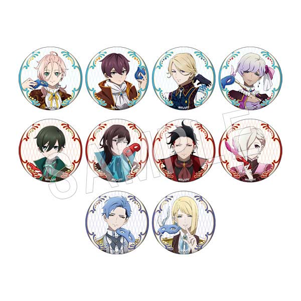 (PO) Visual Prison Trading Can Badge Masquerade Ver. with Random Hologram [BOX] Image_1