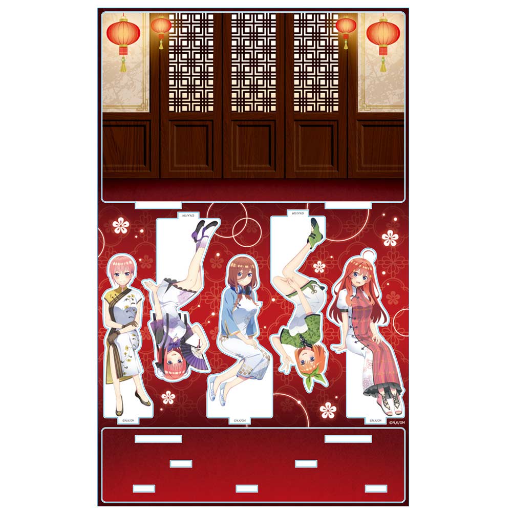 (PO) The Quintessential Quintuplets Movie Acrylic Diorama A Chinese Outfit Ver. Image_2
