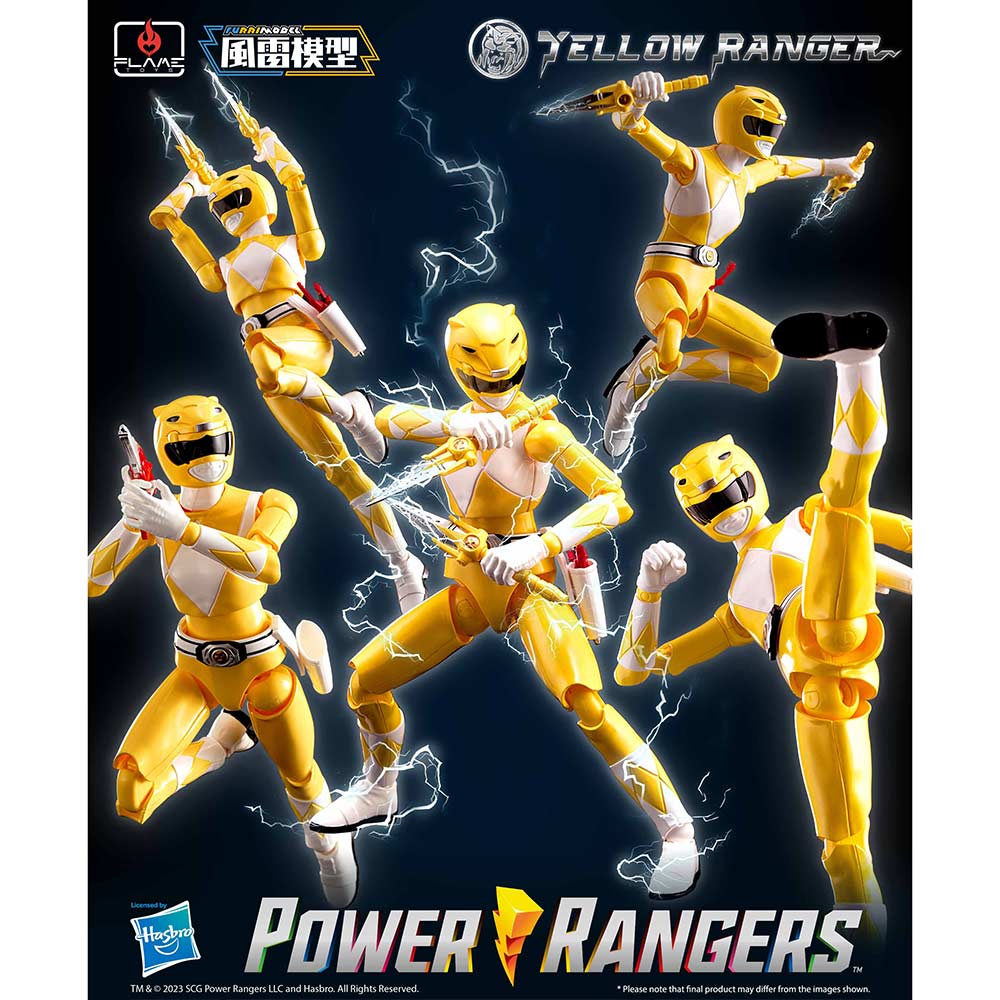 (PO) Furai Model Mighty Morphin Power Rangers - Yellow Ranger Image_13
