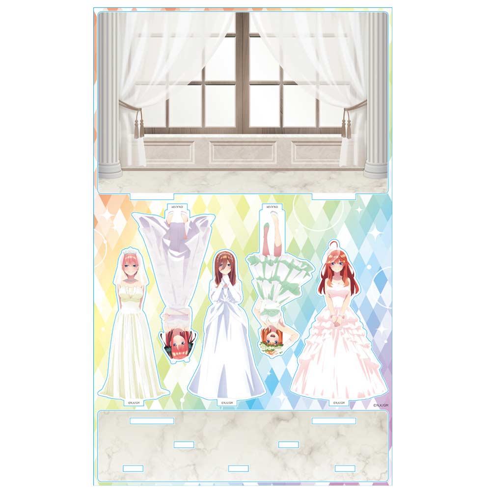 (PO) The Quintessential Quintuplets Movie Acrylic Diorama B Wedding Dress Ver. Image_2