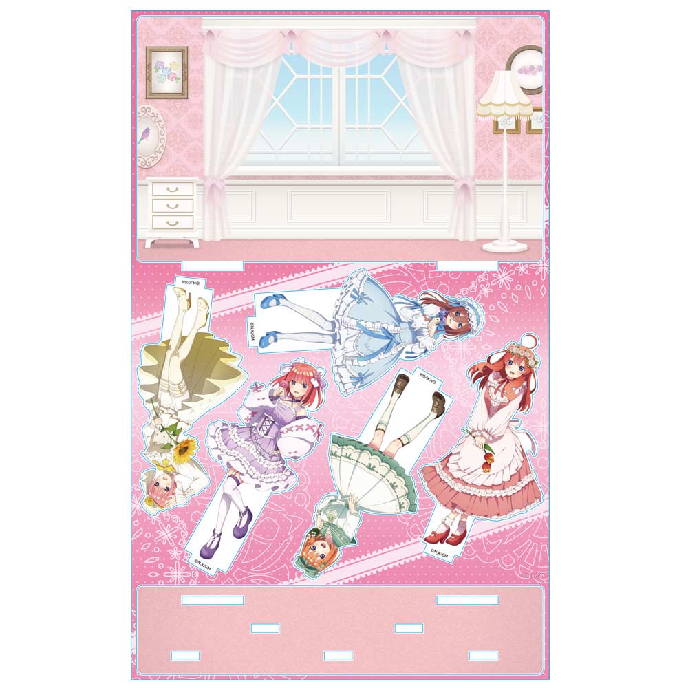 (PO) The Quintessential Quintuplets Movie Acrylic Diorama C Lolita Fashion Ver. Image_2