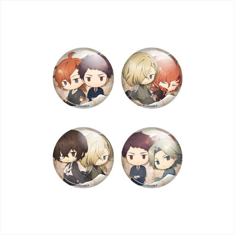 (PO) Bungo Stray Dogs on Stage Storm Bringer Deformed Can Badge [BOX] Image_3
