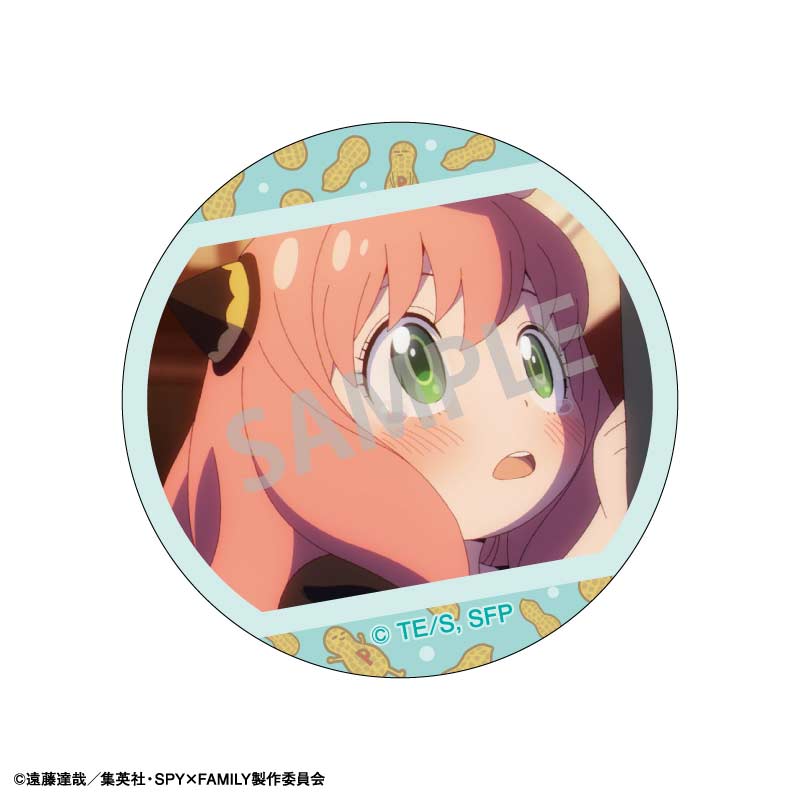 (PO) SPY x FAMILY Pick Chara Hologram Can Badge Anya [BOX] Image_2