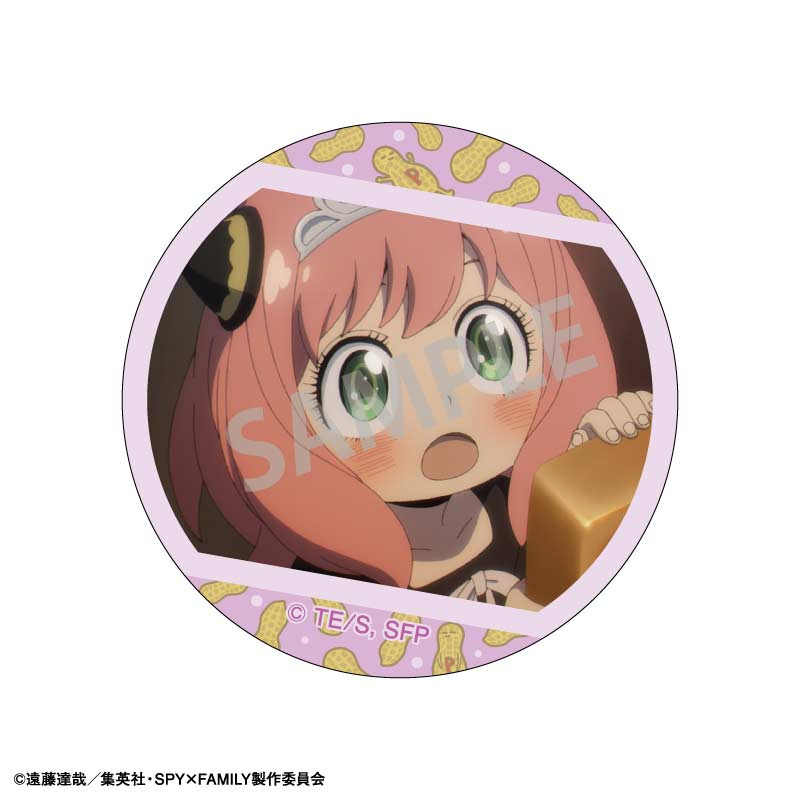 (PO) SPY x FAMILY Pick Chara Hologram Can Badge Anya [BOX] Image_6
