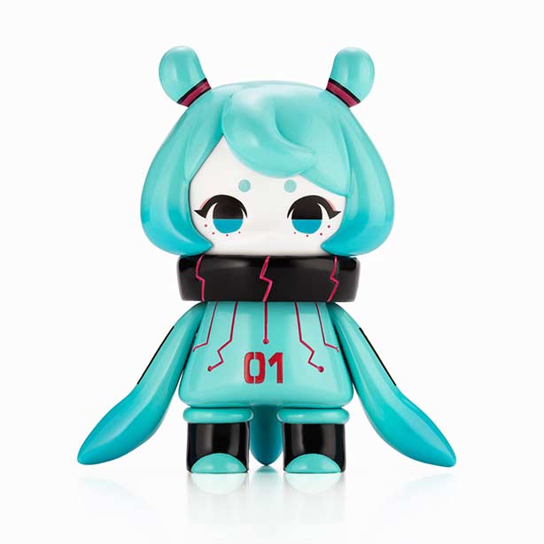 (PO) Hinomoto Heavy Industries Ocean Exploration Robot DENSHITAKO No. 3 Hatsune Miku Color Ver. Image_2