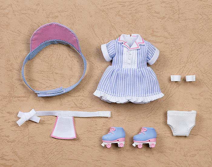(PO) Nendoroid Doll Outfit Set Diner: Girl (Blue) Image_2