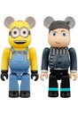 (PO) BE@RBRICK Minions: The Rise of Gru - Otto & Young Gru 100% 2 Pack Image_2
